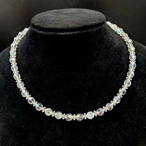 Vintage Coro Rhinestone Crystal Necklace